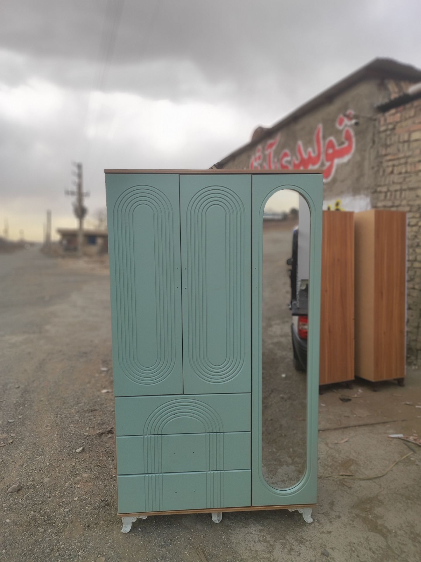 کمدلباس ام دی اف سایز 105 سانت